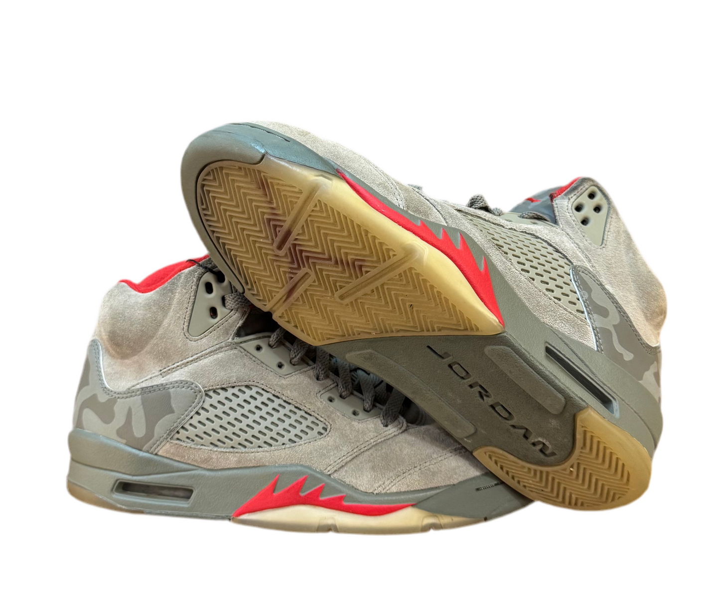 Preowned Jordan 5 Retro P51 Camo Sz. 8m