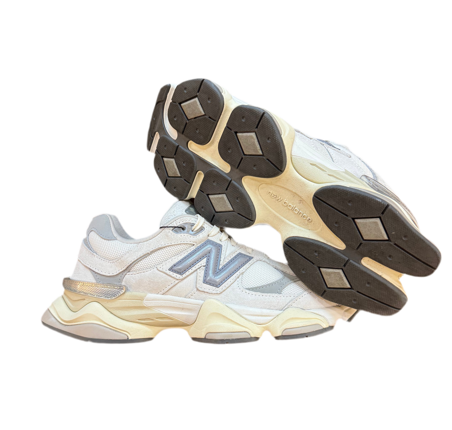 Preowned New Balance 9060 Sea Salt White Sz. 10.5