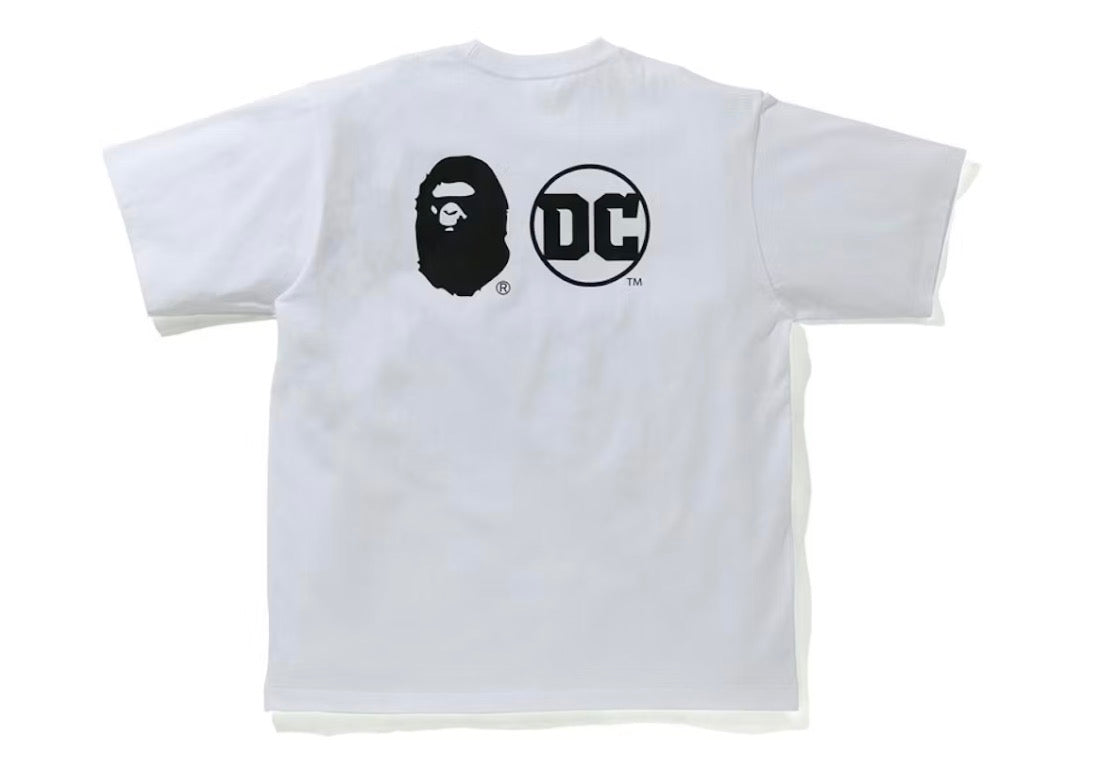 BAPE x DC Baby Milo Superman Relaxed Fit Tee White