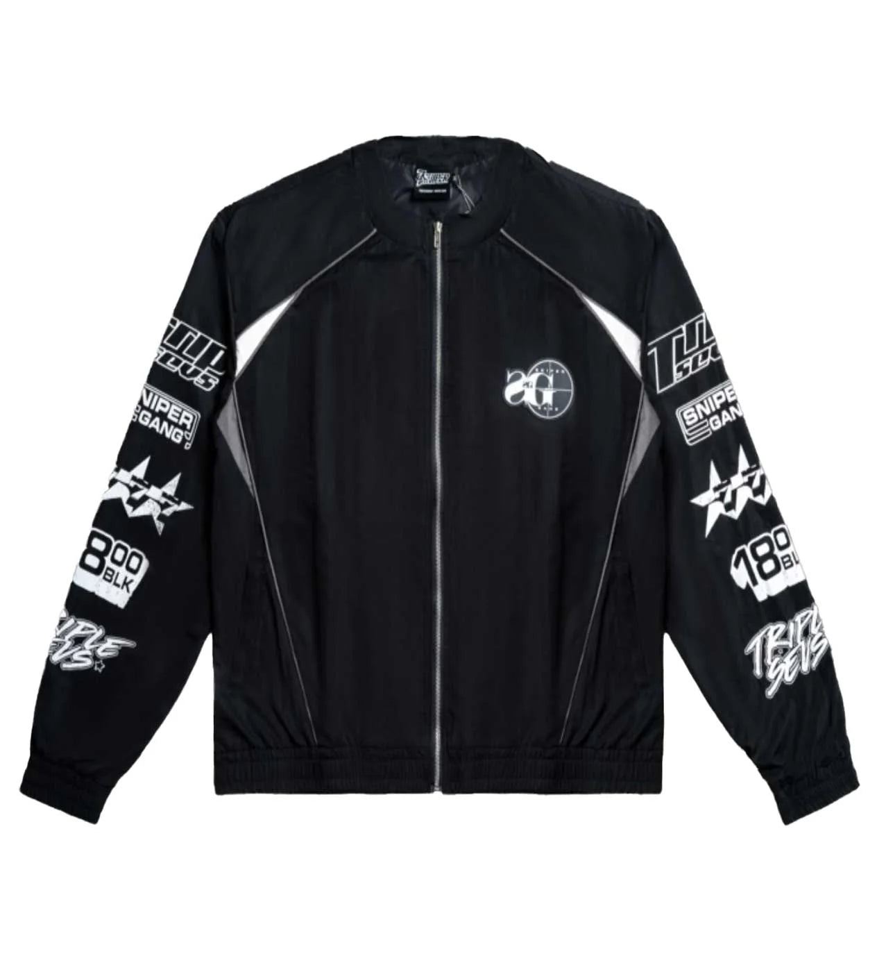 Triple 7 SG Tracksuit Jacket Black