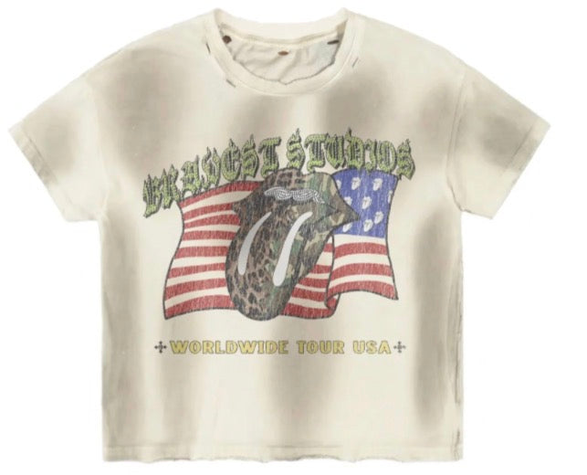 Bravest Studios World Wide USA Tee