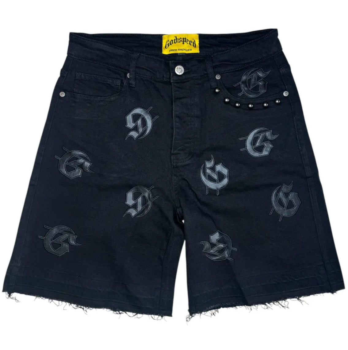 Godspeed Jean Shorts Infinity Black