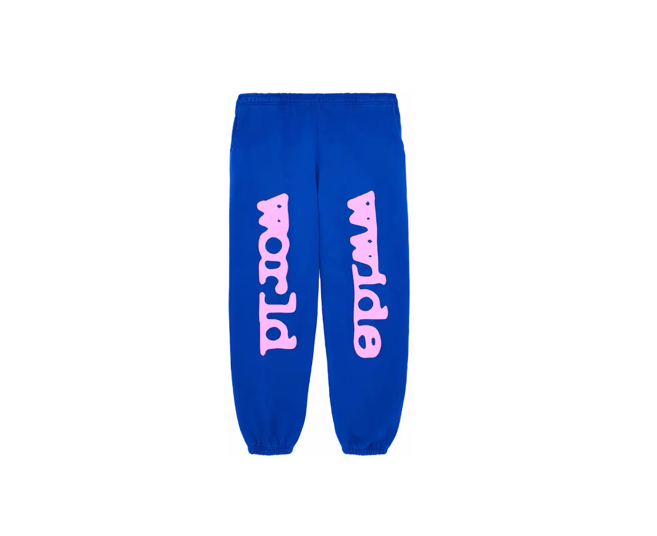 Sp5der Beluga Blue/Pink Sweatpants