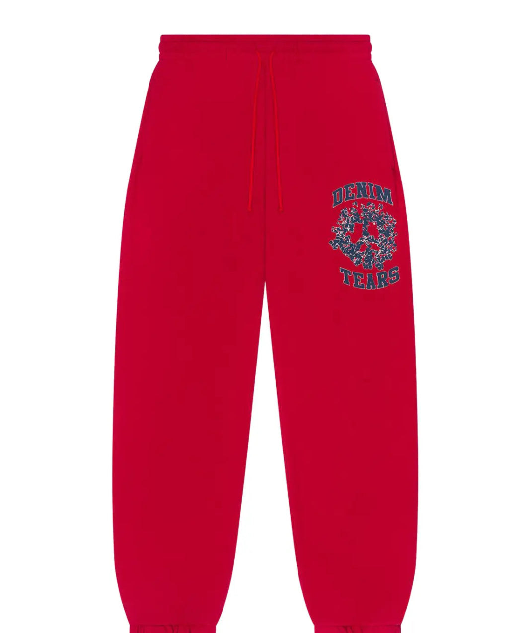 Denim Tears University Sweatpants Red/Navy