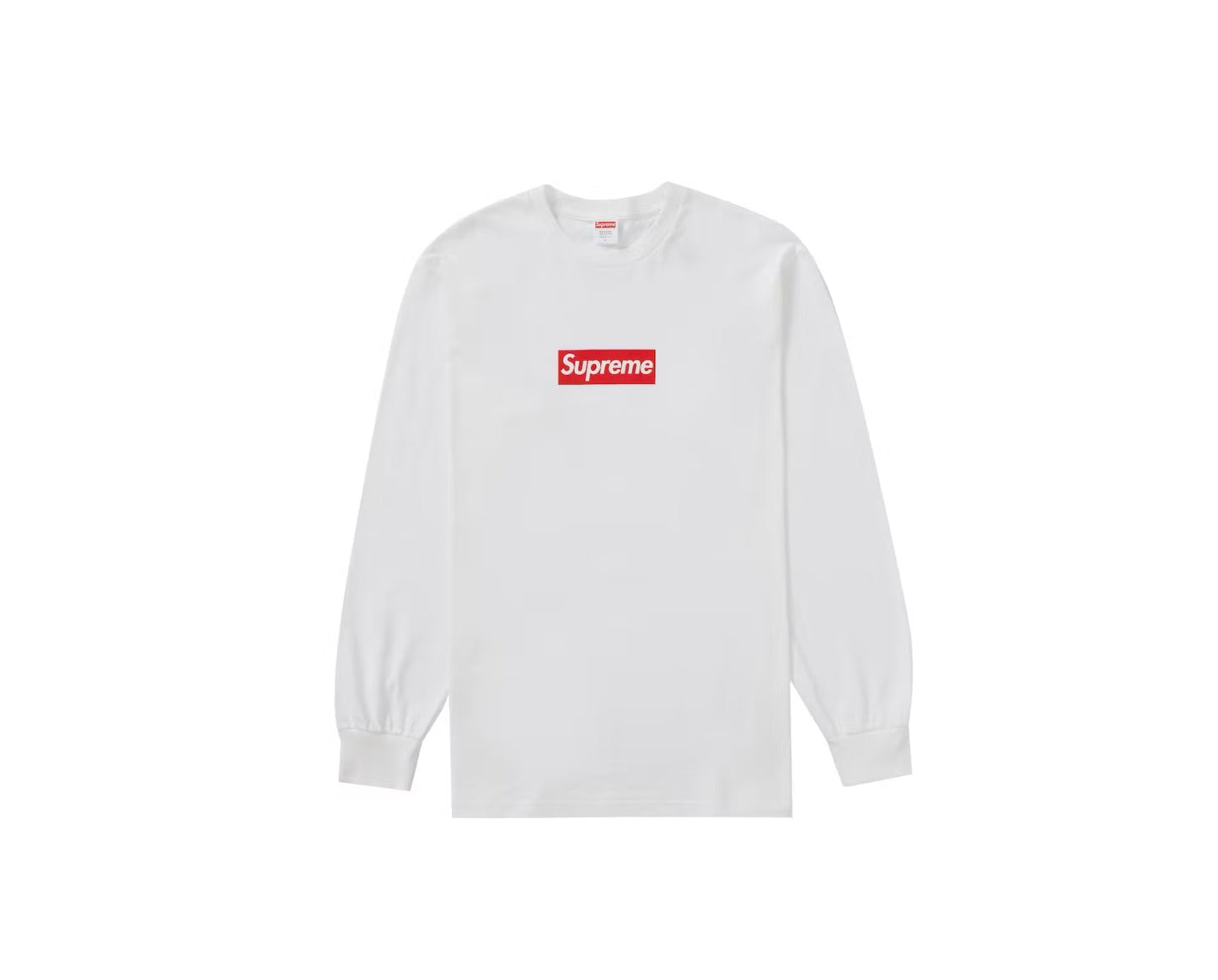 Supreme Box Logo L/S White