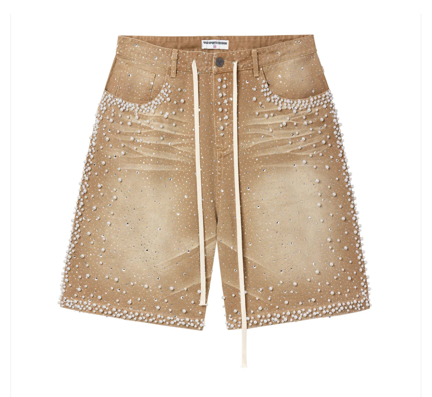 Vale Forever Rainstorm Jorts (Light Brown)