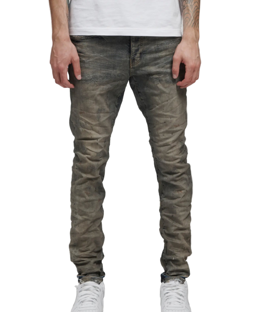 Purple Brand Jeans Indigo Oil Repair