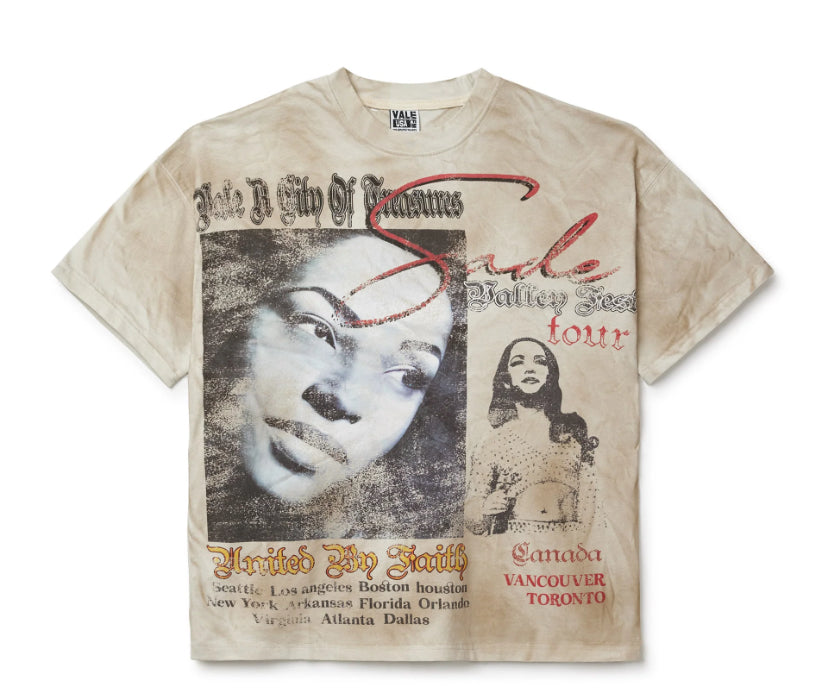 Valley Thrashed Tour Tee (Cream)