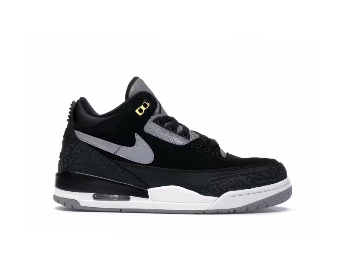 Jordan 3 Retro Black Cement Gold Tinker Hatfield