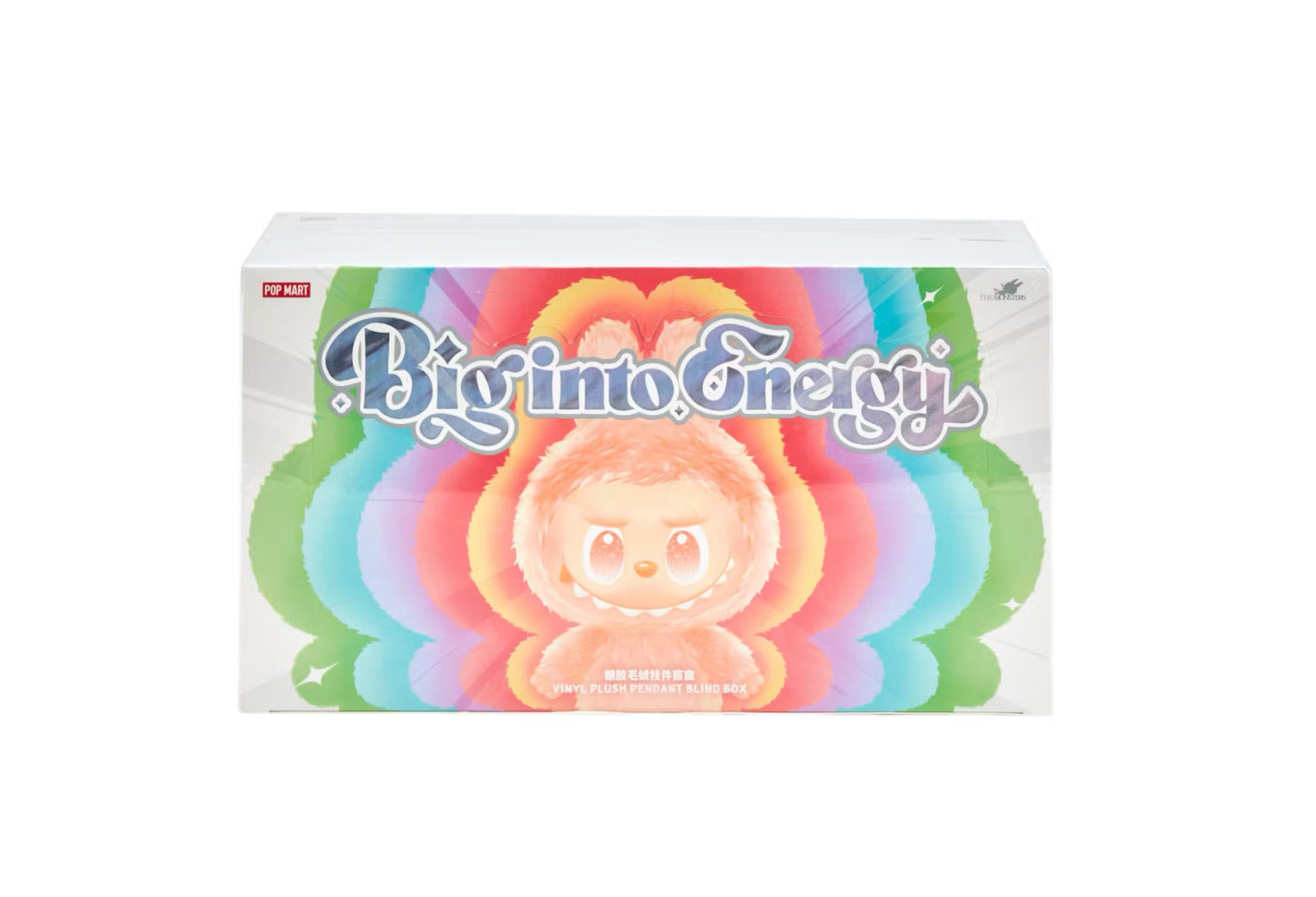 Pop Mart Labubu The Monsters Big into Energy Series Vinyl Plush Pendant Sealed Blind Case