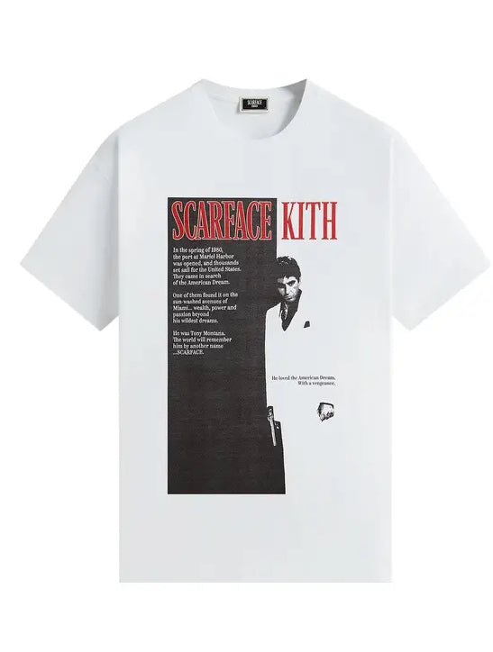Kith For Scarface Flim Vintage Tee “White”