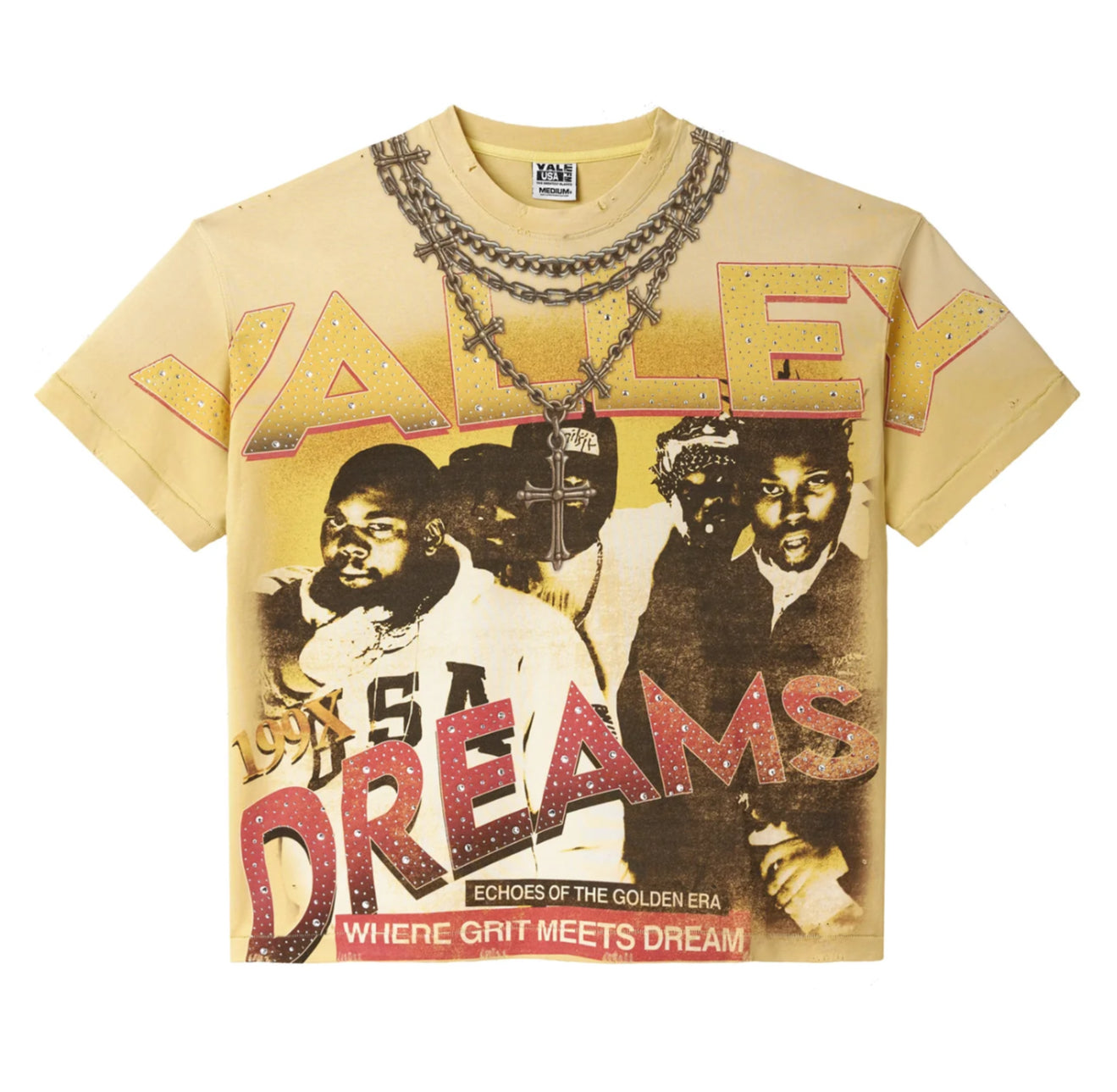 Vale Forever Golden Chambers Bling Tee