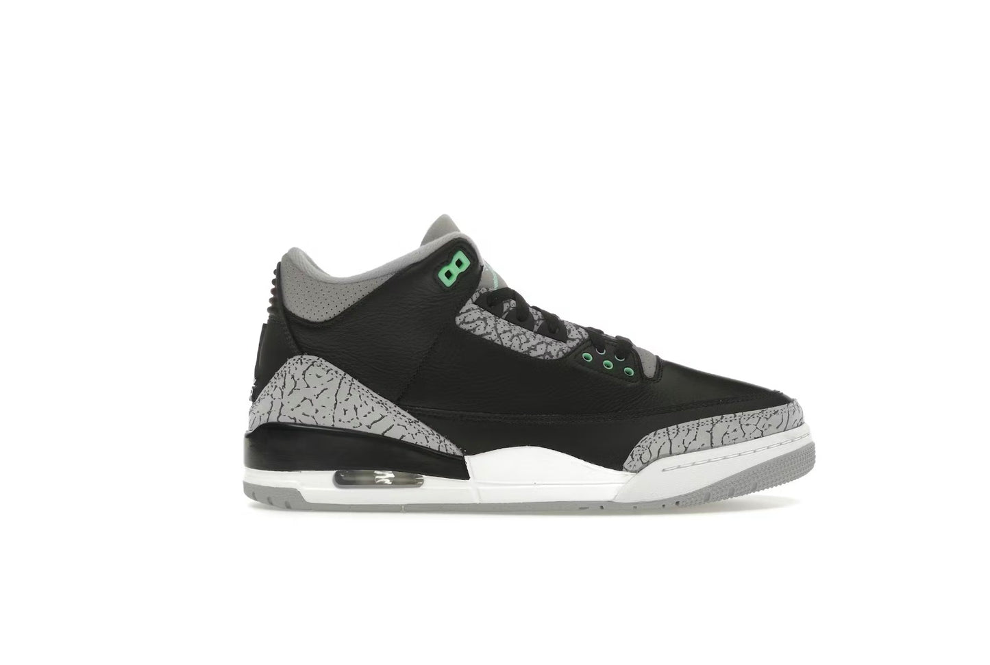 Jordan 3 Retro Green Glow