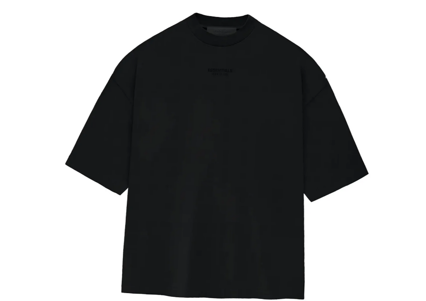 Essentials fear of god jet black tee