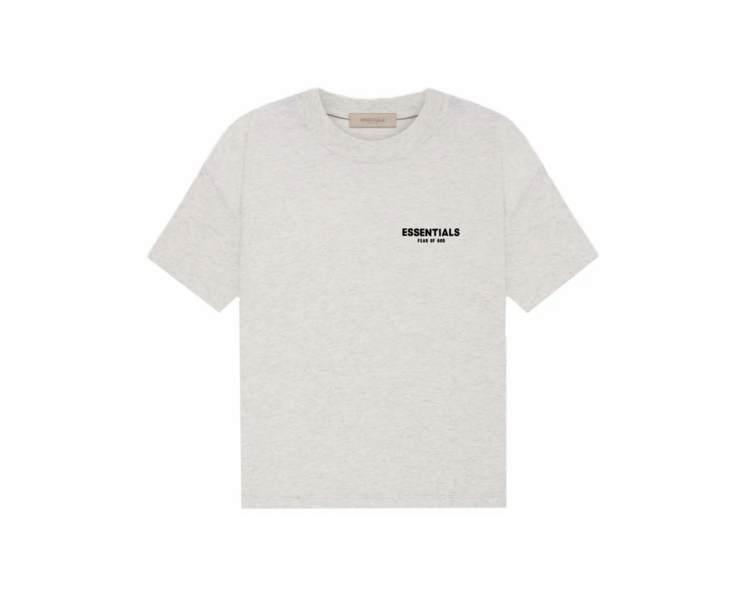 Essentials light oat Tee