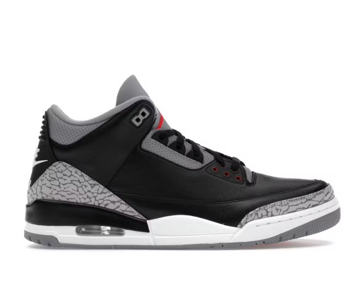 Jordan 3 Retro Black Cement (2024)