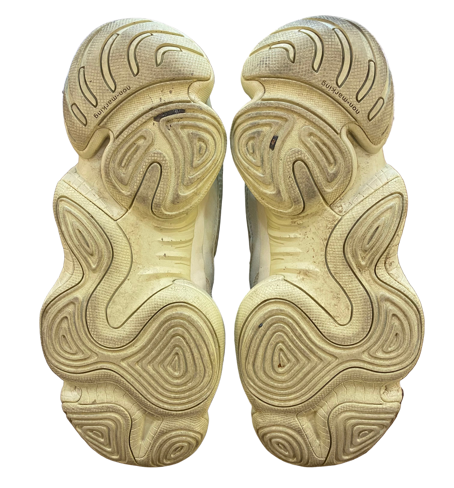 Preowned adidas Yeezy 500 Super Moon Yellow Sz. 12