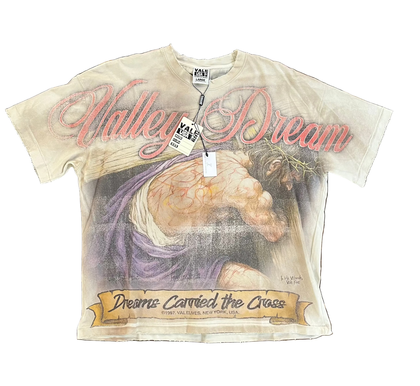 Vale Forever in his wounds we rise Tee