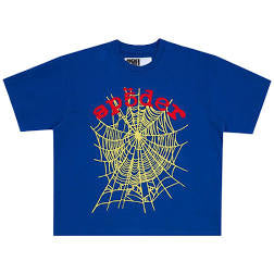 Sp5der Navy OG Logo V2 Tee HW