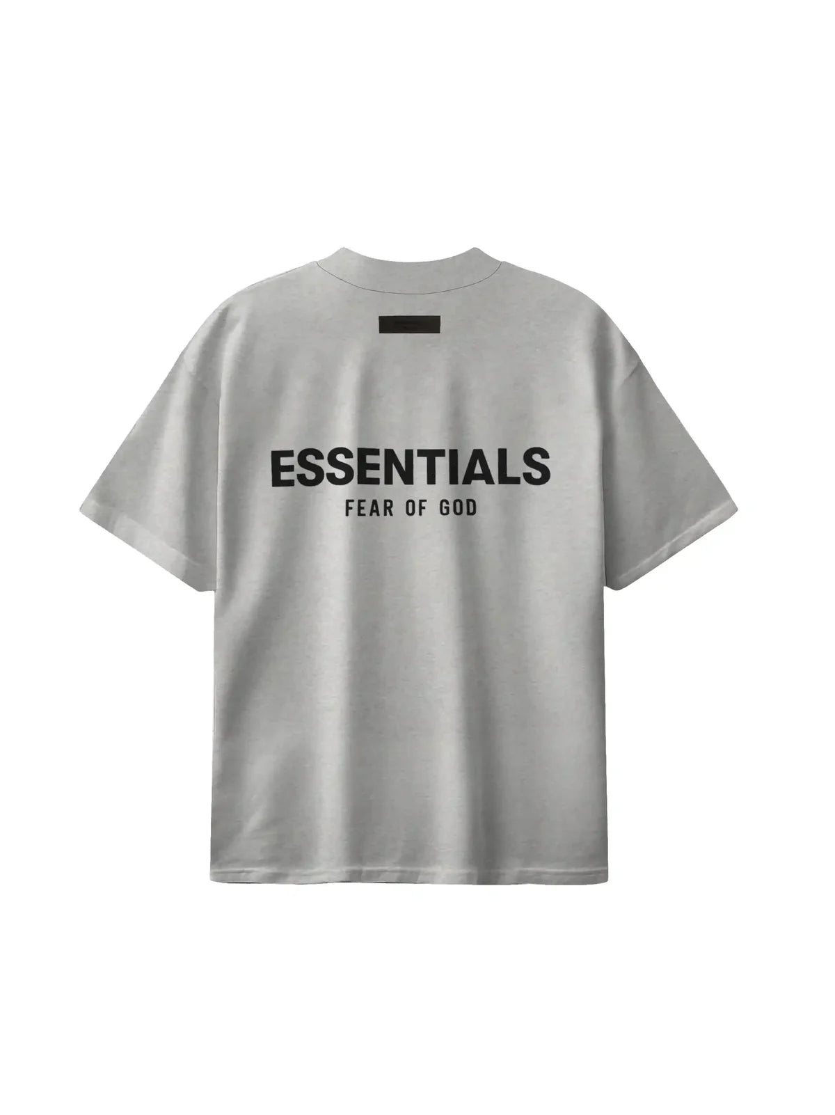 Pre-Loved Fear of God Essentials Short Sleeve Tee – Light Oatmeal