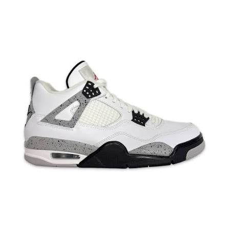 Preowned Retro Jordan 4 White Cement