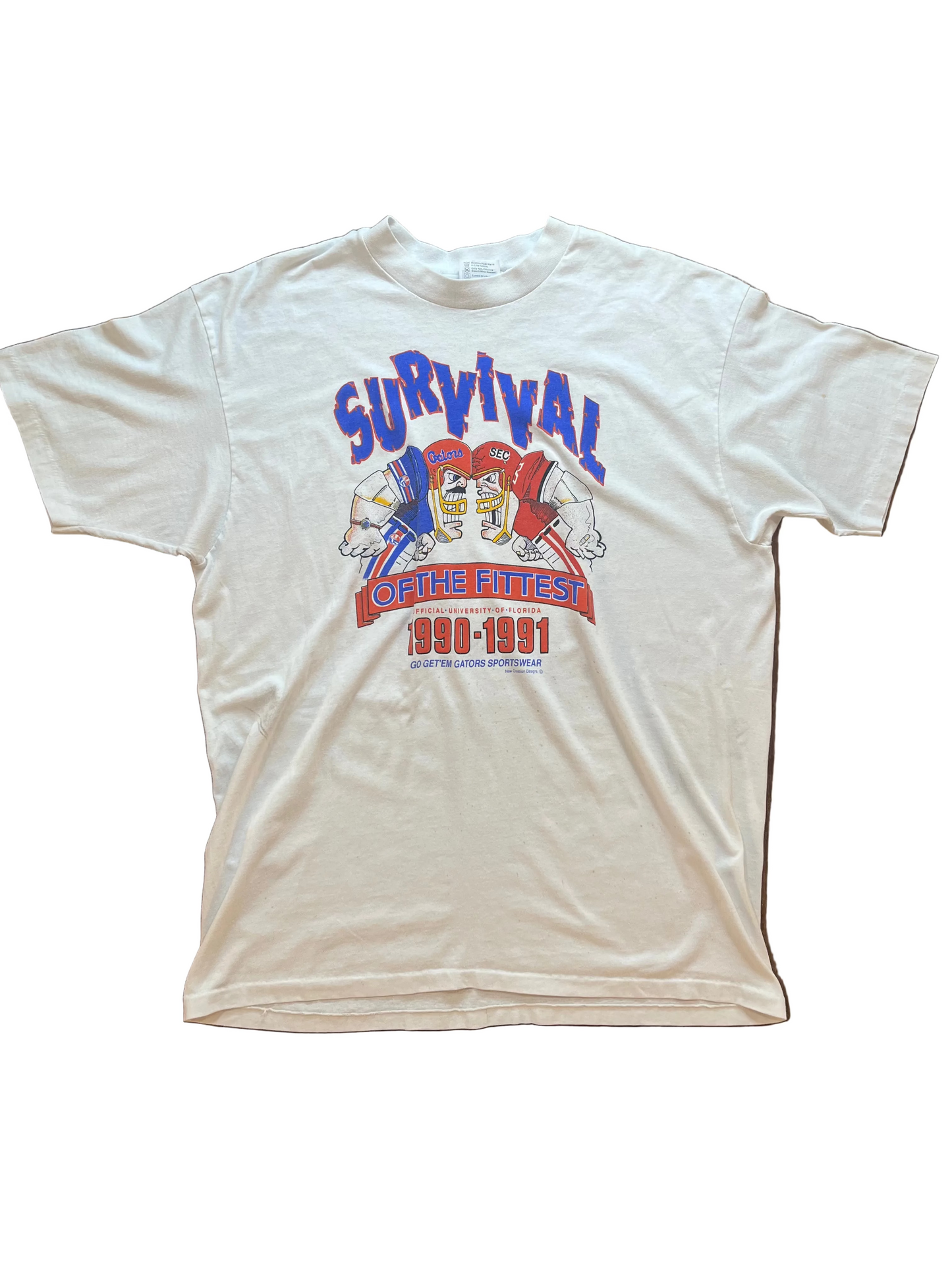 Vintage Gators Survival of the Fittest Tee
