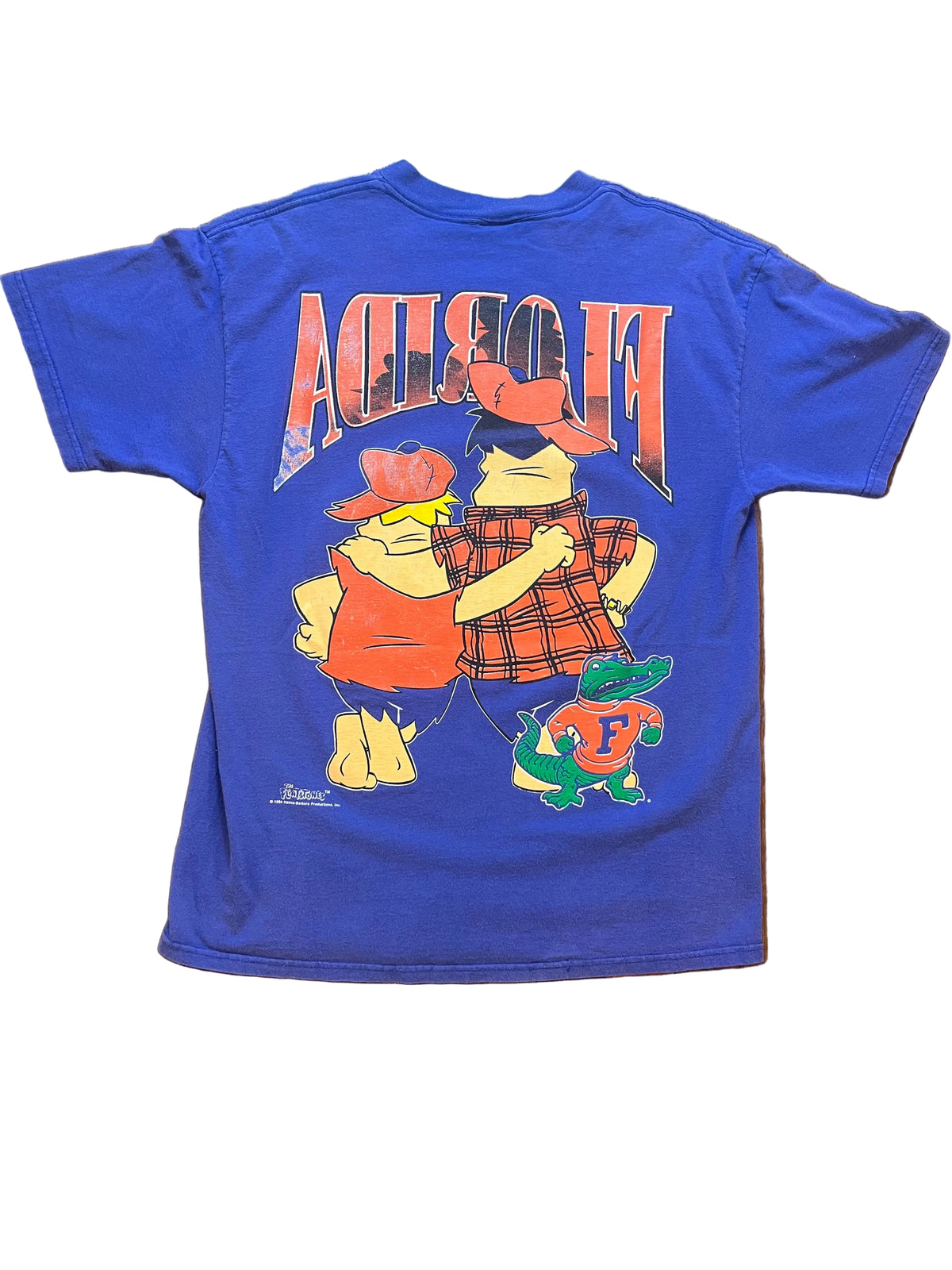 Vintage UF Gators Flintstone Blue Tee