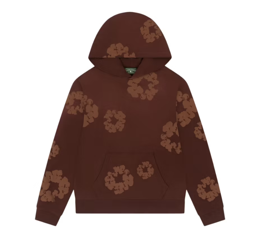 Denim Tears Cotton Wreath Hoodie Brown/Brown