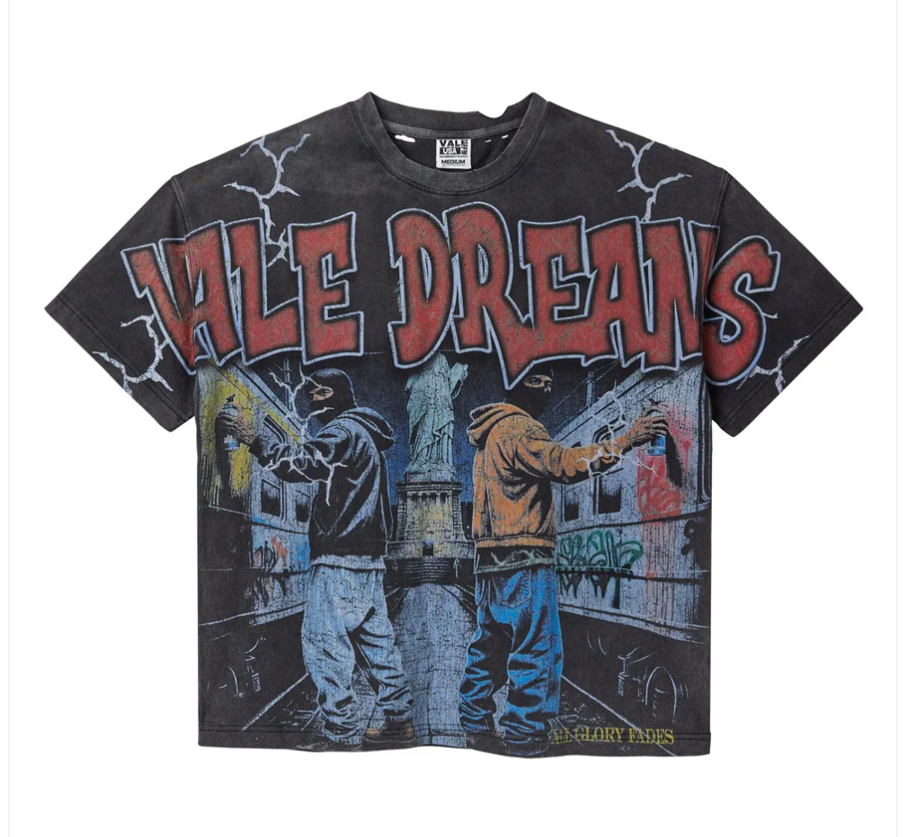 Vale Forever Tag Big Tee (Black)