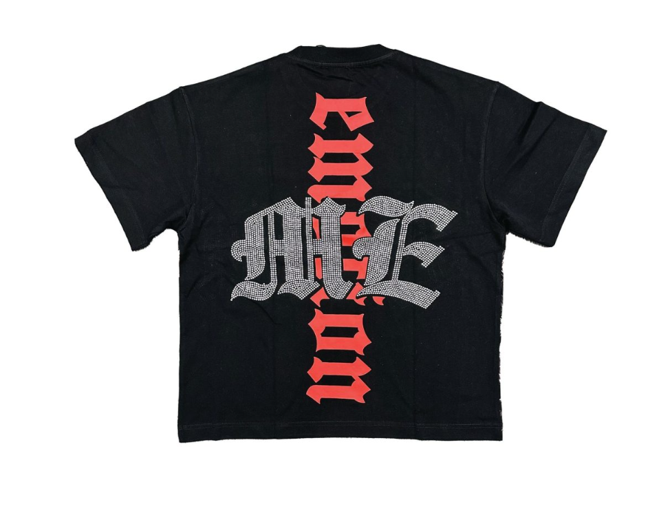 Mixed Emotions Octopus Rhinestone Tee