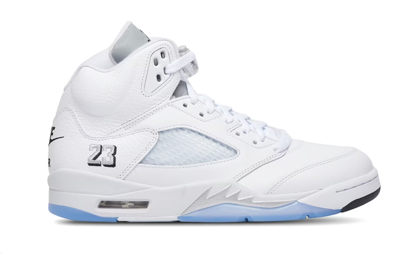 Jordan 5 Retro White Metallic (2026)