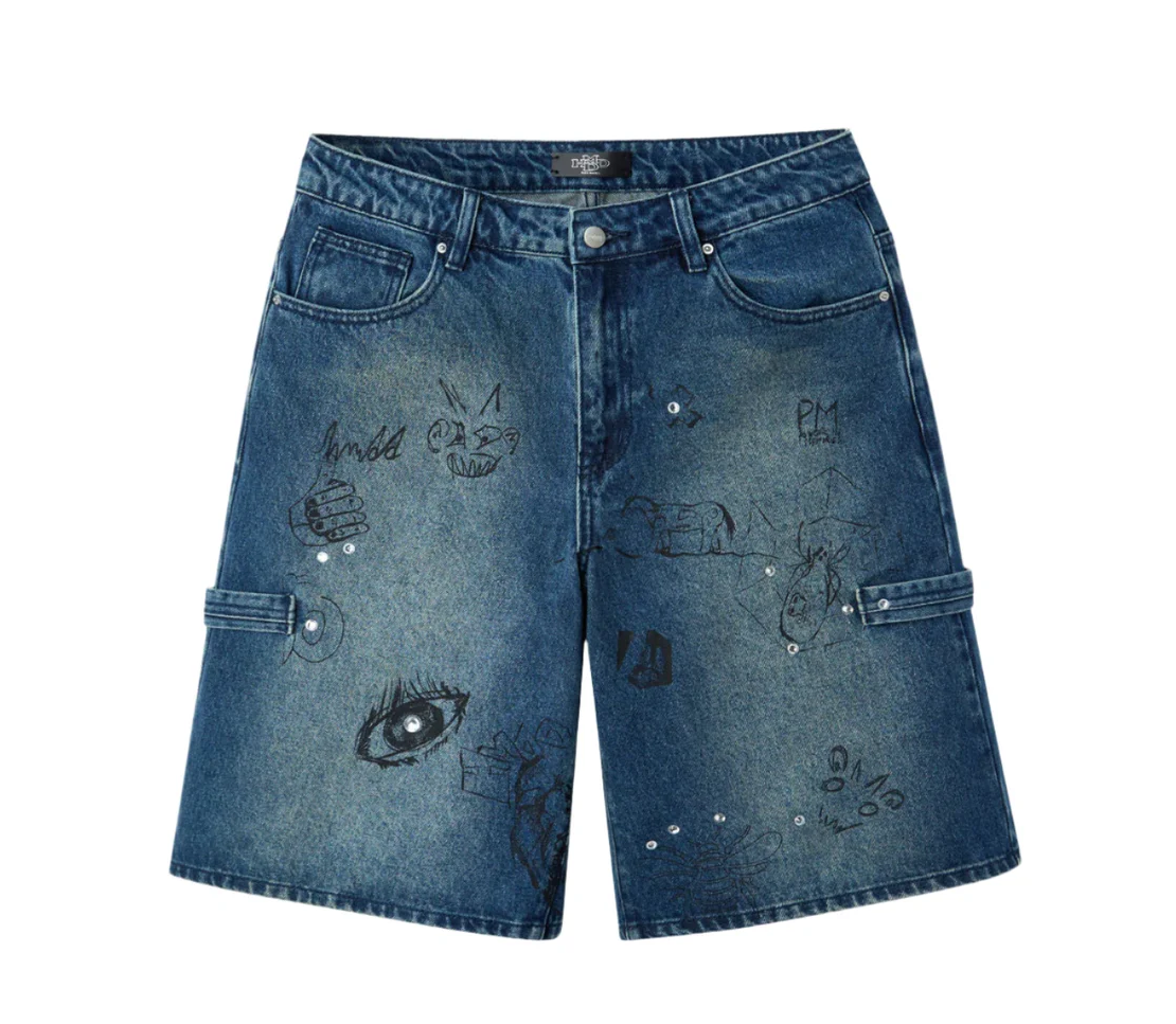 HMDD Graffiti Jorts