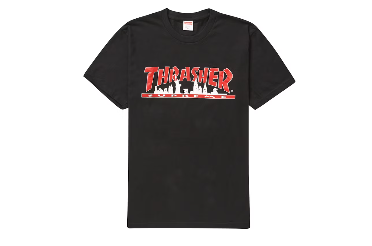 Supreme Thrasher Skyline Tee Black