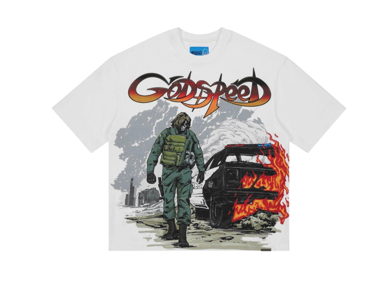 Godspeed Khaos Tee White