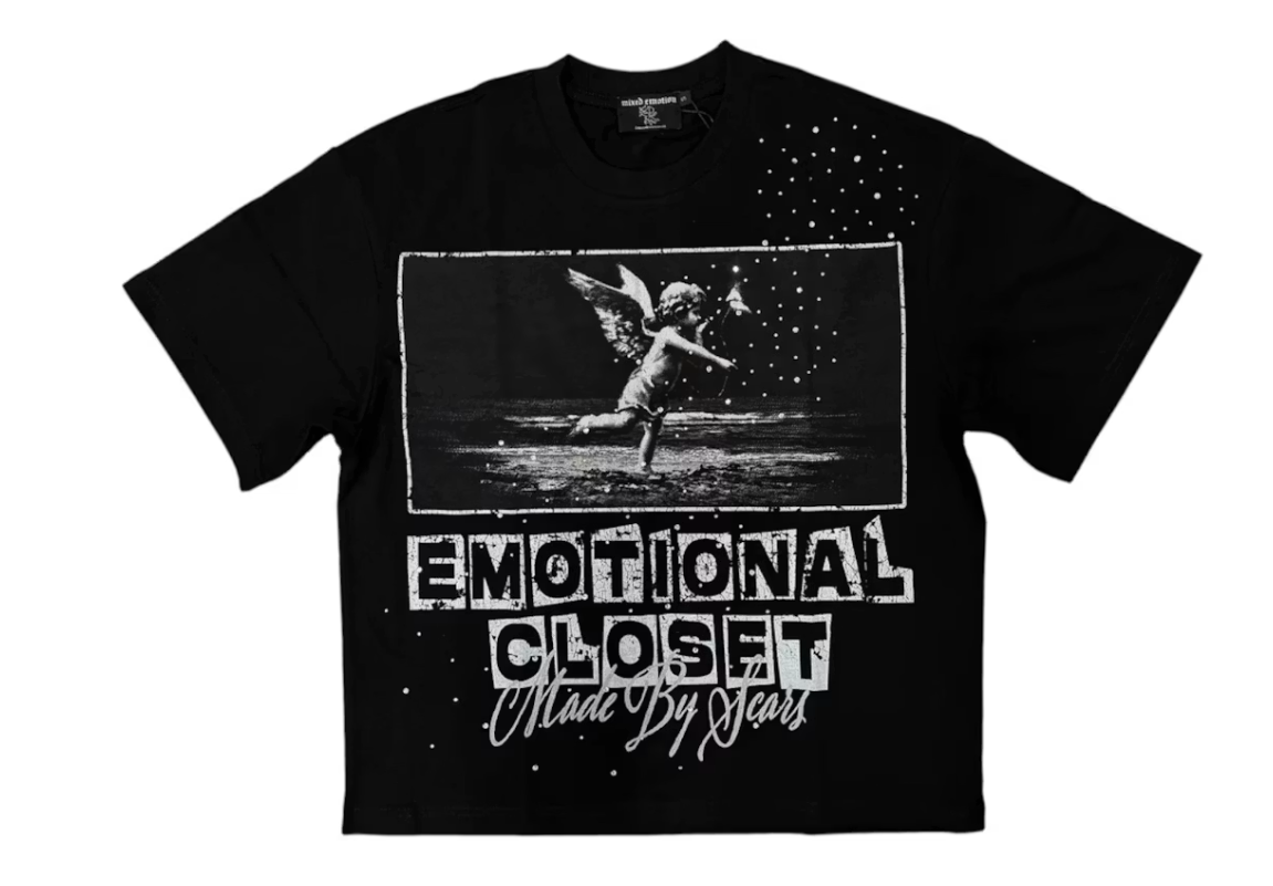 Mixed Emotions Black Scar Tee