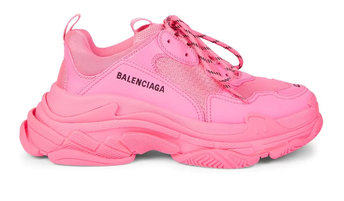 Balenciaga Triple S Fluorescent Pink