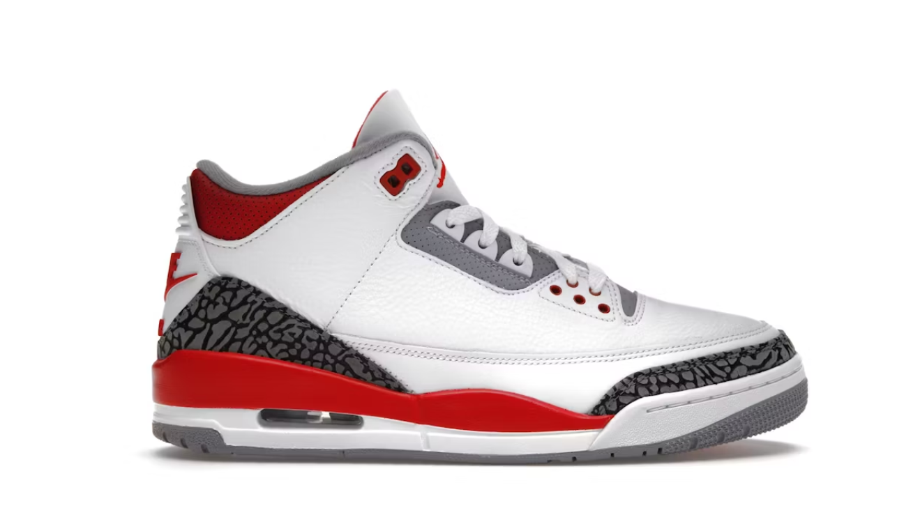 Jordan 3 Retro Fire Red (2022)