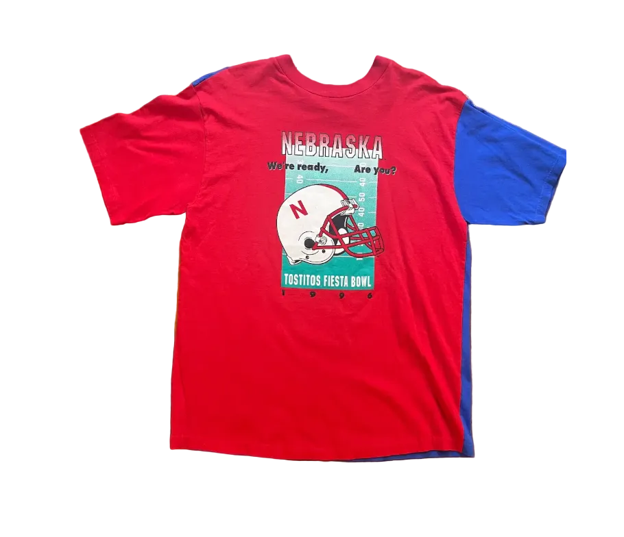 Vintage UF Nebraska Split Tee