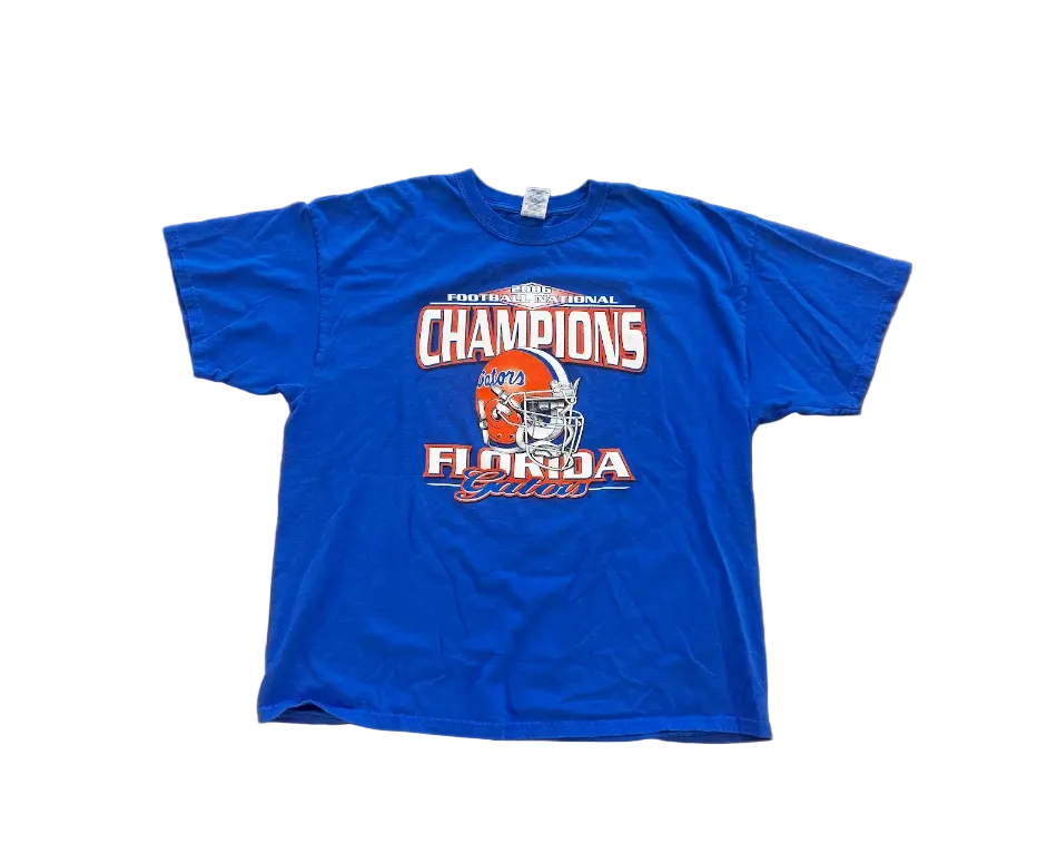 Vintage Gators UF Tee 2006 National Tee