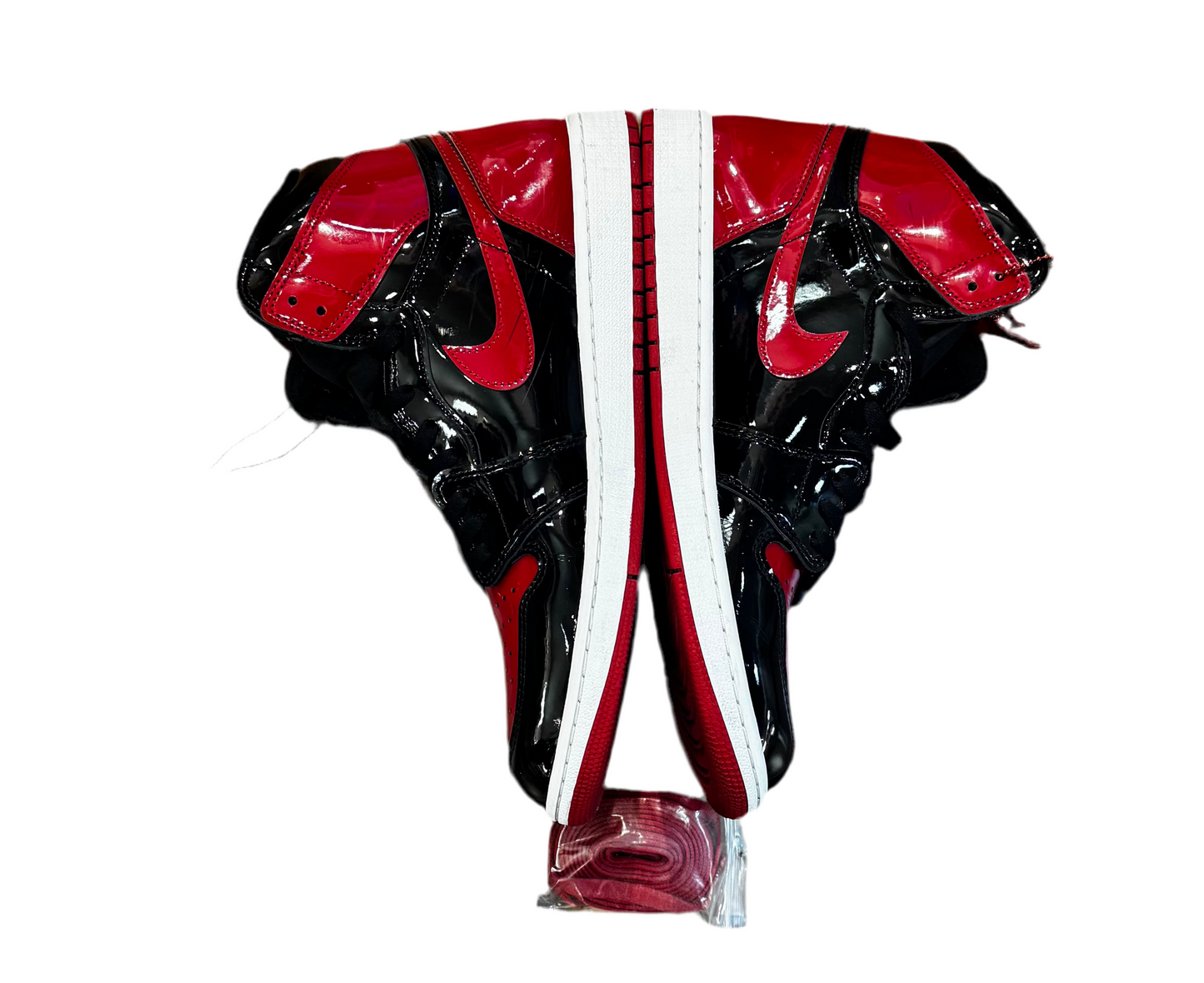 Preowned Jordan 1 Retro Patent Bred Sz. 13