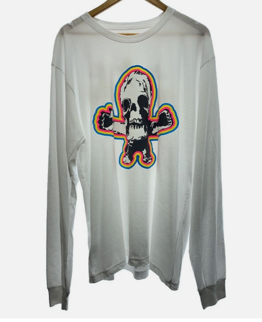 Chrome Hearts Foti L/S White Rainbow