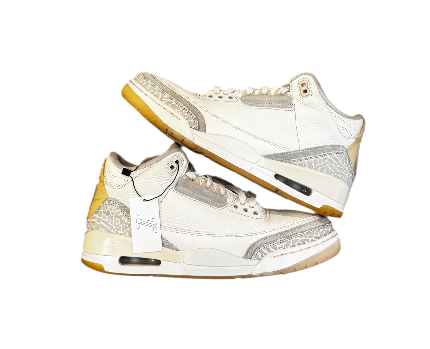 Preowned Jordan 3 Retro Craft Ivory Sz. 9.5