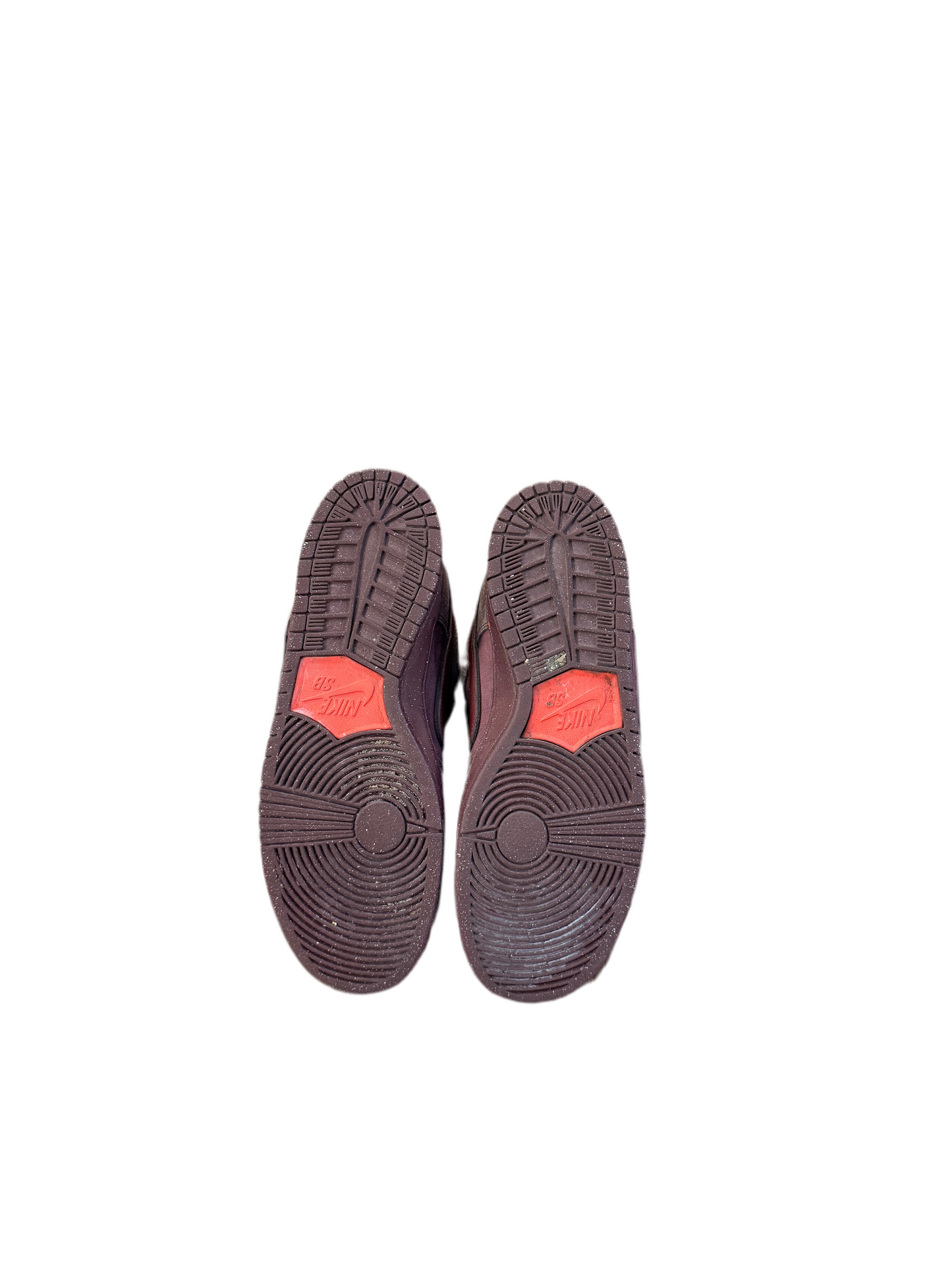 Preowned Nike SB Dunk Low City of Love Burgundy Sz. 12