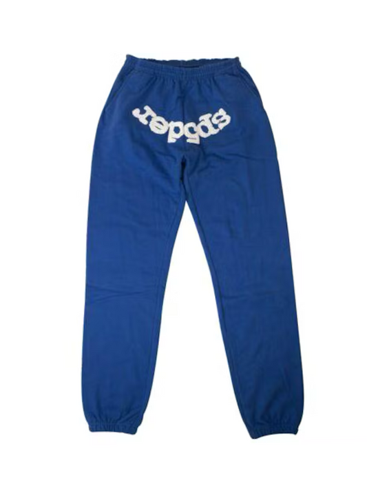 Sp5der Sweatpants OG V2 Web Blue