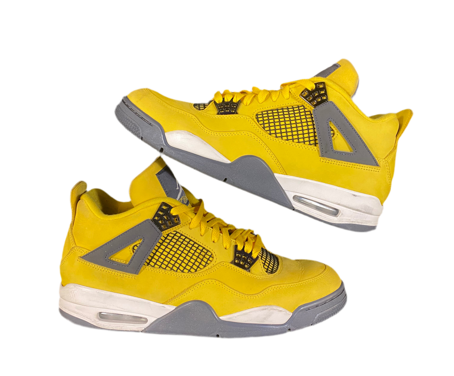 Preowned Jordan 4 Retro Lightning Sz. 12