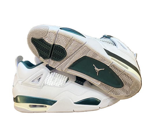 Preowned Jordan 4 Retro Oxidized Green Sz. 9m