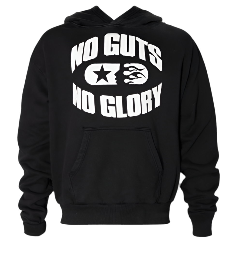 Hellstar Sports Hoodie No Guts No Glory! Black