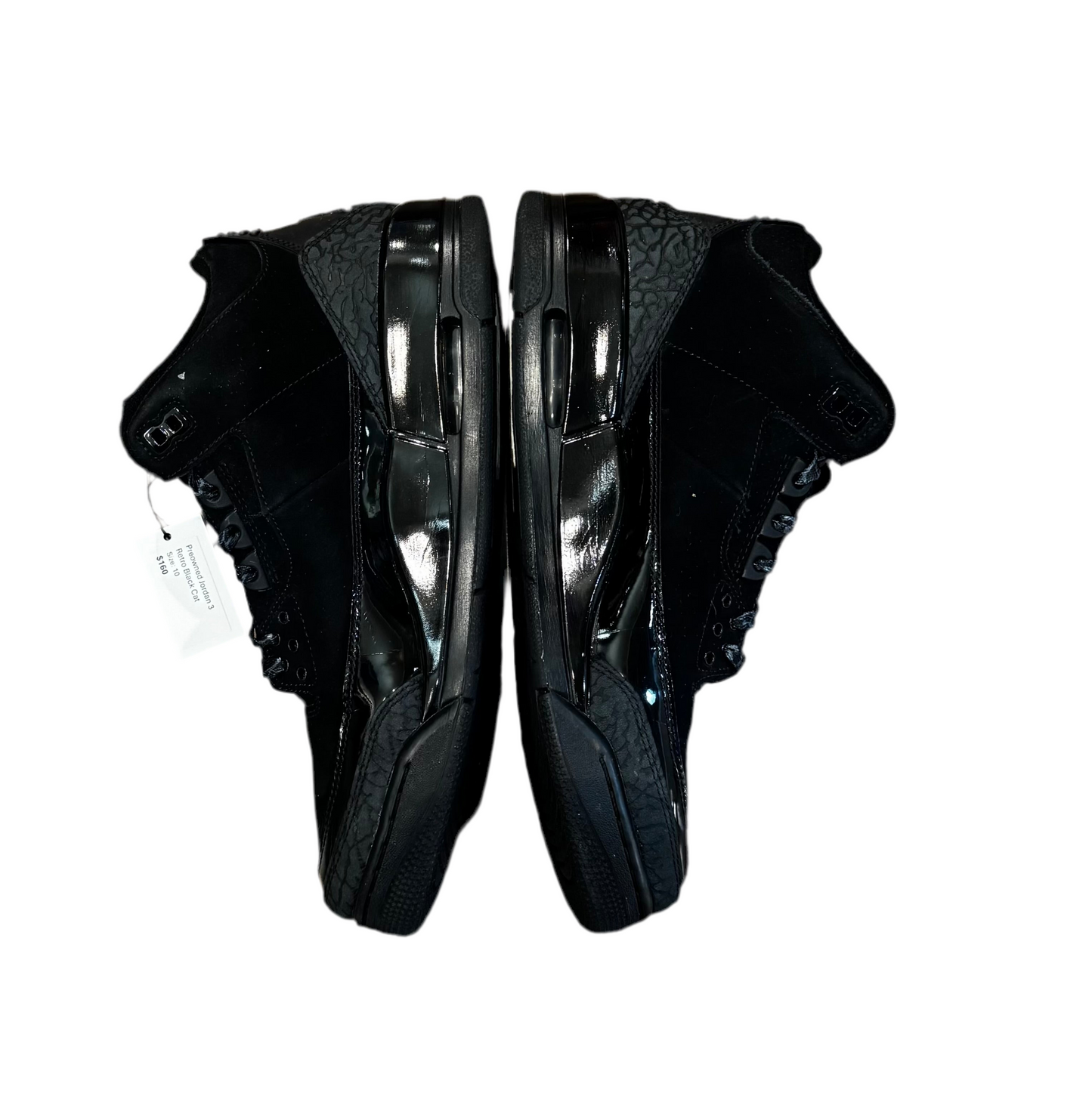 Preowned Jordan 3 Retro Black Cat Sz. 10