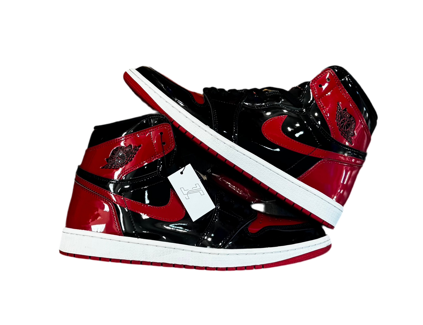Preowned Jordan 1 Retro Patent Bred Sz. 13