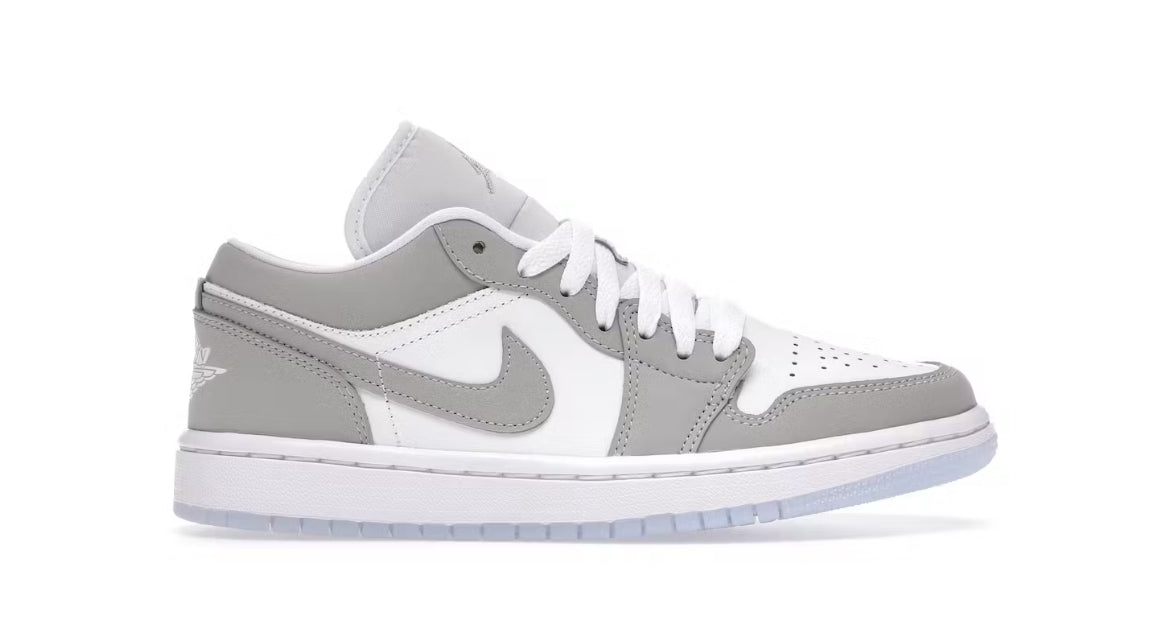 Jordan 1 Low Retro Wolf Grey (womens)